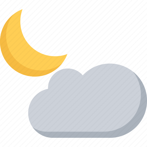 Agent, cloud, insurance, moon, nature, phenomenon, weather icon - Download on Iconfinder
