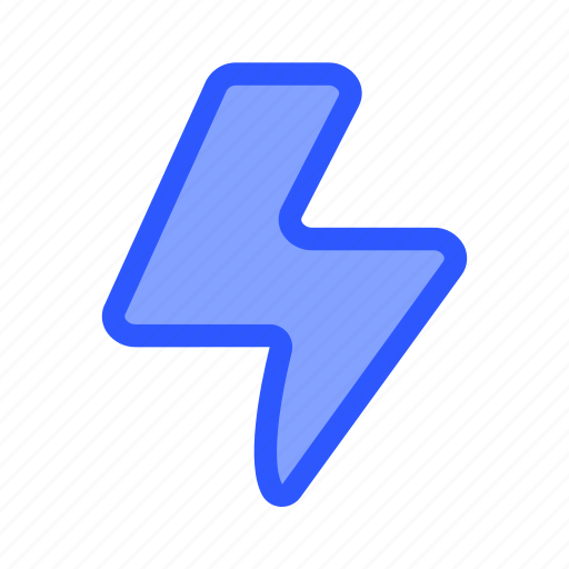 Thunder bolt, lightning, thunder, bolt, thunderstorm, weather, forecast icon - Download on Iconfinder