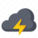 thunderstorm, thunder, storm, weather, cloud, lightning bolt, forecast, meteorology