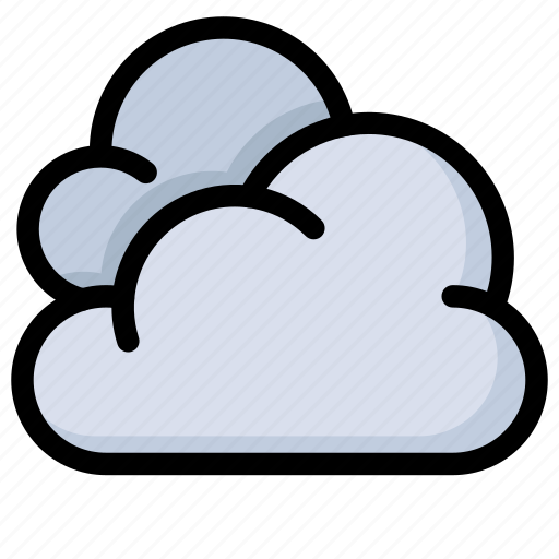 Clouds, cloud, cloudy, forecast, meteorology, weather, nature icon - Download on Iconfinder