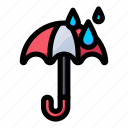 umbrella, rain, raining, rainy, weather, forecast, nature, drop, meteorology 