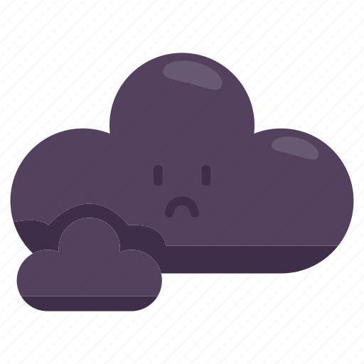 Cloudy, sky, weather, nature, art, meteorology, cloudy rain icon - Download on Iconfinder