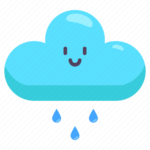 Drizzle, cloud, weather, sky, nature, art, meteorology icon - Download on Iconfinder