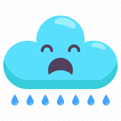 Rain, clouds, weather, sky, nature, art, meteorology icon - Download on Iconfinder