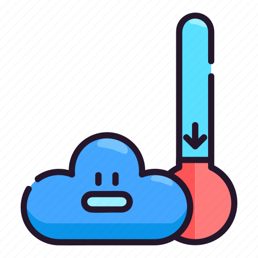 Cold, temperature, weather, sky, nature, art, meteorology icon - Download on Iconfinder