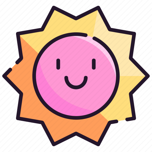 Sun, weather, sky, nature, art, meteorology, cloudy rain icon - Download on Iconfinder
