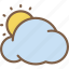 cloud, cloudy, sunny, weather 
