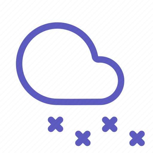 Weather, snow, cloudy, forecast, cloud icon - Download on Iconfinder
