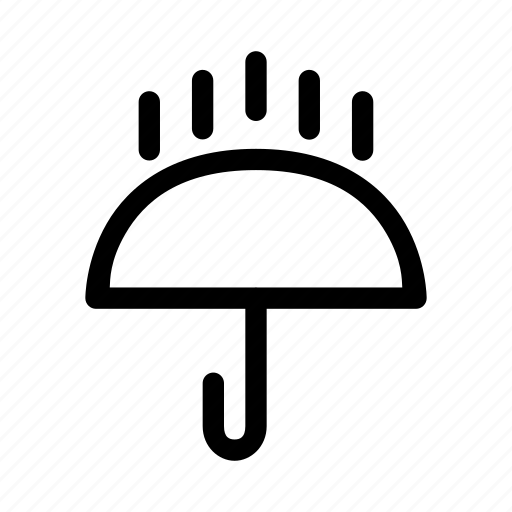 Forecast, rain, umbrella, weather icon - Download on Iconfinder