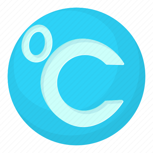 Cartoon, celsius, logo, meter, object, temperature, thermometer icon - Download on Iconfinder