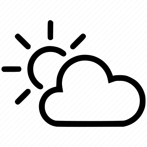 Partly, cloudy, weather, cloud, storage icon - Download on Iconfinder