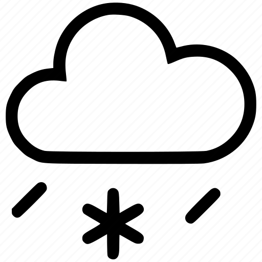 Sleet, weather, cloud, storage icon - Download on Iconfinder