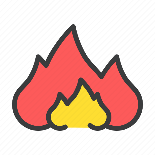 Burn, fire, flame, heat, warm, hygge icon - Download on Iconfinder