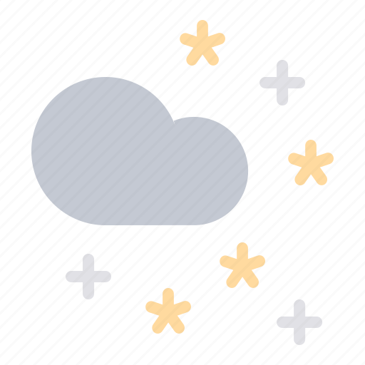 Cloud, cloudy, forecast, night, star, stars icon - Download on Iconfinder