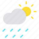 cloud, day, daytime, forecast, rain, rainfall, sun