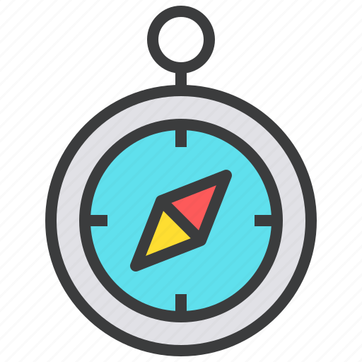 Compass, direction, gps, nautical, navigation, wayfinding icon - Download on Iconfinder