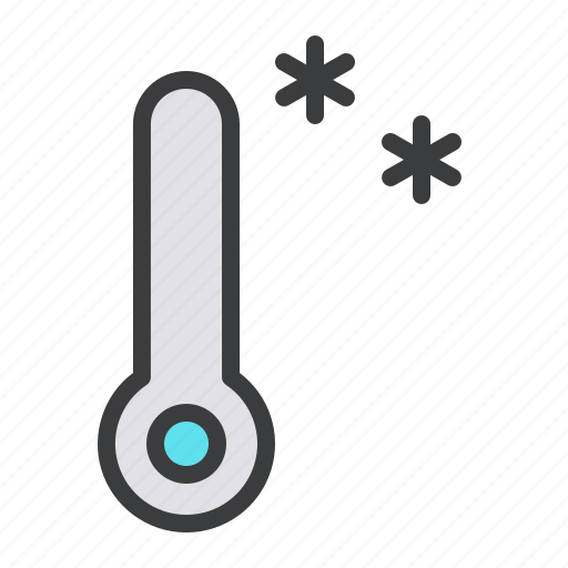 Cold, forecast, frost, mist, snow, temperature, thermometer icon - Download on Iconfinder