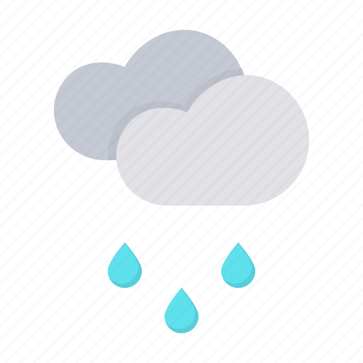 Cloud, clouds, drizzle, drops, forecast, rain, rainfall icon - Download on Iconfinder