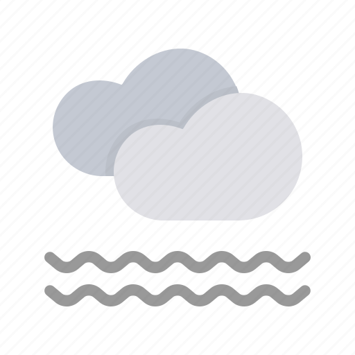 Cloud, cloudy, fog, foggy, forecast, frost, mist icon - Download on Iconfinder