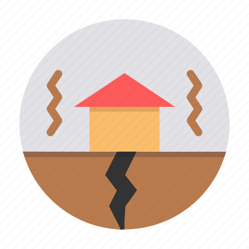 Building, disaster, earthquake, natural, shake, vibration icon - Download on Iconfinder