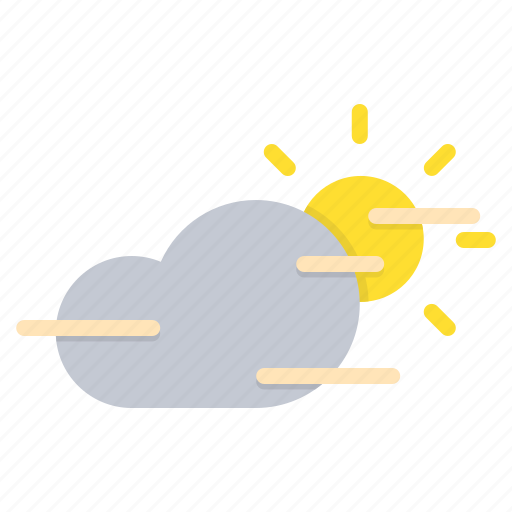 Cloud, daytime, fog, foggy, forecast, mist, sun icon - Download on Iconfinder