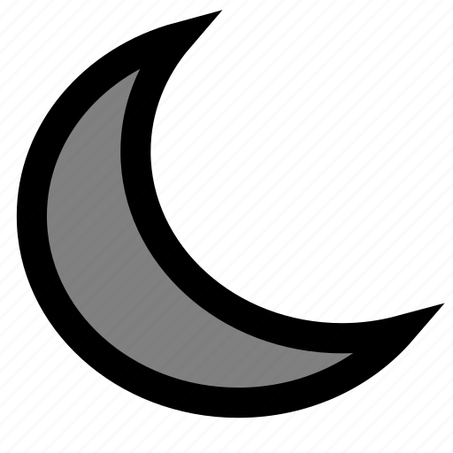 Moon, night, weather icon - Download on Iconfinder