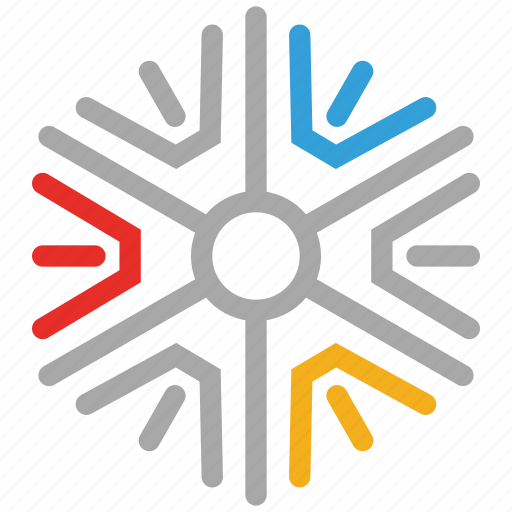 Forecast, weather, flurries, snow, snowflake icon - Download on Iconfinder