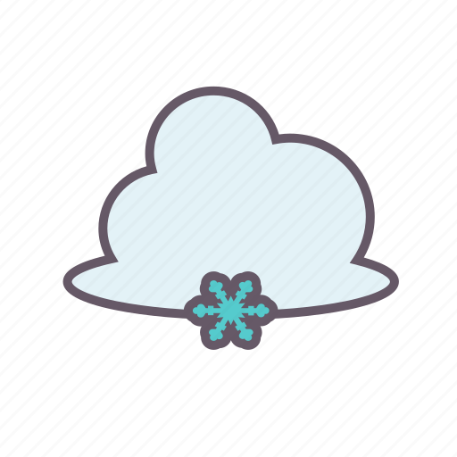Snow, cold, cloud, weather icon - Download on Iconfinder