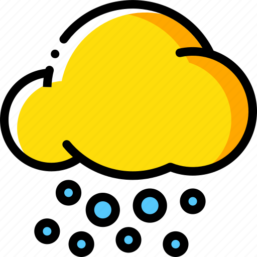 Cloud, snow, snow flake, snowfall, weather icon - Download on Iconfinder