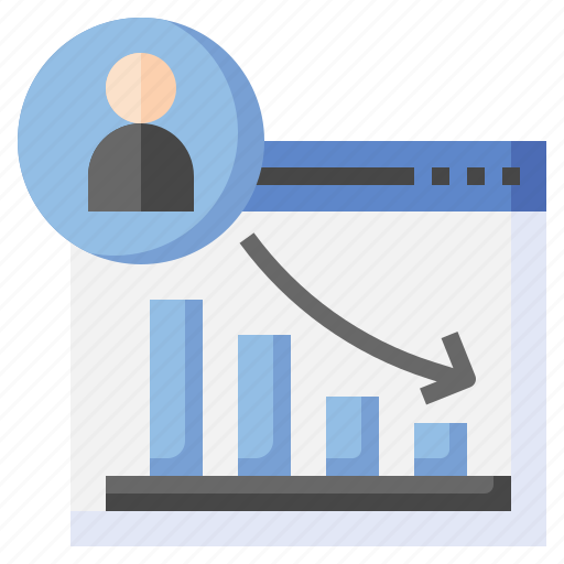 Loss, statistics, business, finance, seo, web icon - Download on Iconfinder