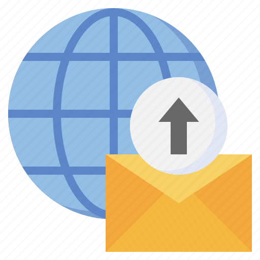 Mail, worldwide, communications, online, email, commerce, business icon - Download on Iconfinder