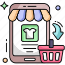 mobile shopping, eshopping, ecommerce, online shopping, shopping app
