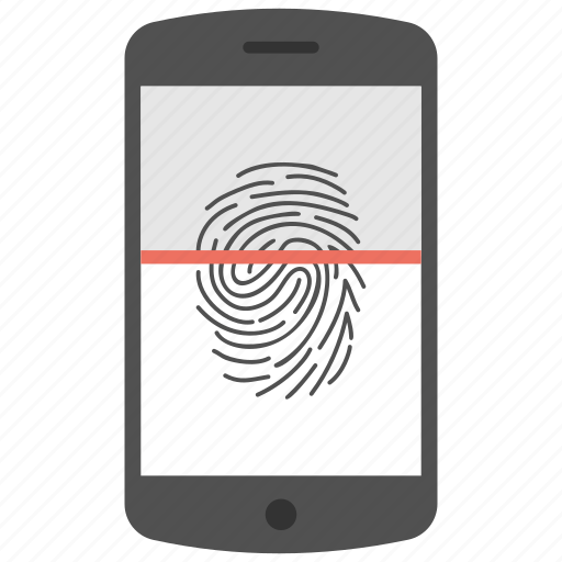 Biometric, finger scanning, fingerprint recognition, identification, thumbprint icon - Download on Iconfinder
