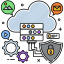 cloud, security, icloud, hosting, management, storage 