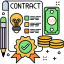 agreement, treaty, contract, new, idea, document, official, paper 