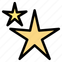 abstract, shape, star
