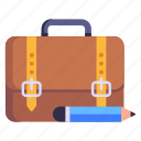 briefcase, portfolio, bag, business case, baggage