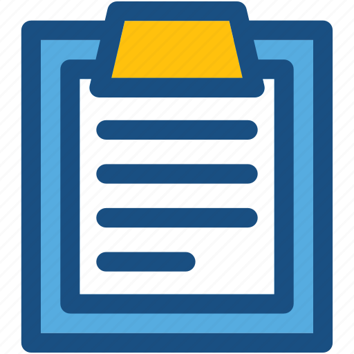 Board, clipboard, document, form, questionnaire icon - Download on Iconfinder