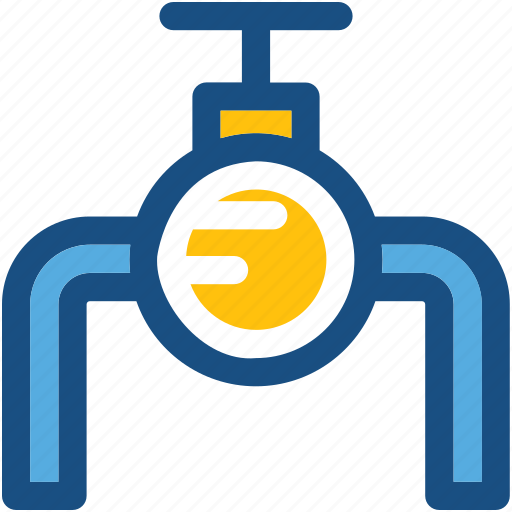 Gas pipe, gas tube, pipe, water pipe, water tube icon - Download on Iconfinder