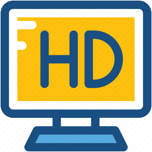 Display, hd, hd screen, high definition screen, lcd icon - Download on Iconfinder