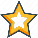 bookmark, empty, favourite, like, rating, star