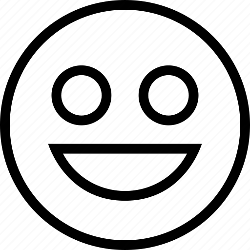 Emoticon, face, happy, smile, sticker icon - Download on Iconfinder