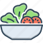 salad, raw, veggies, healthy, diet food, nourishing, leafy green 