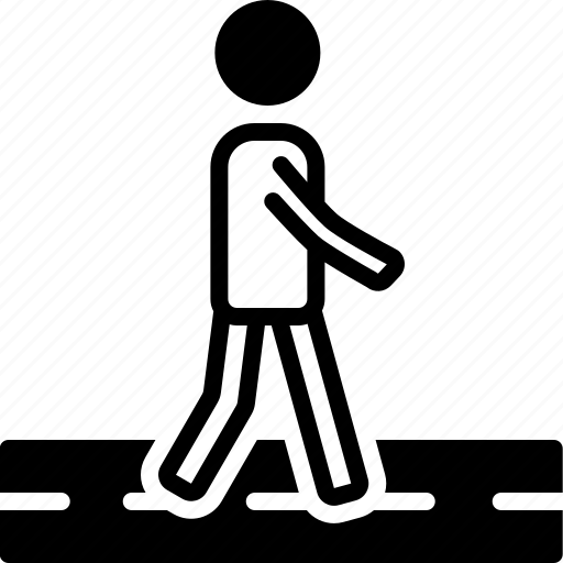 Walking, wander, person, city, road, jogging, walkway icon - Download on Iconfinder