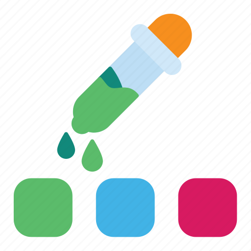 Pipette, color, picker, eyedropper, dropper, creative icon - Download on Iconfinder
