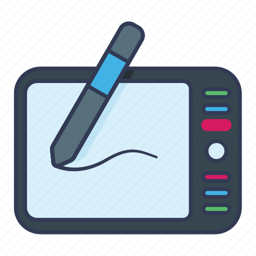 Pen, tablet, creative, drawing, art icon - Download on Iconfinder