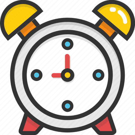 Alarm clock, clock, morning clock, timepiece, timer, wake up icon - Download on Iconfinder