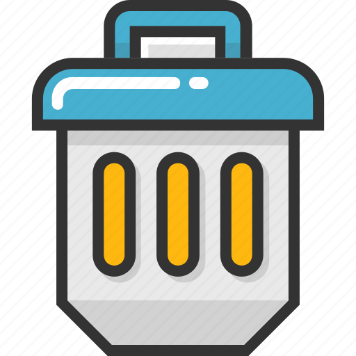 Dumpster, dustbin, garbage can, trash can, wastebin icon - Download on Iconfinder