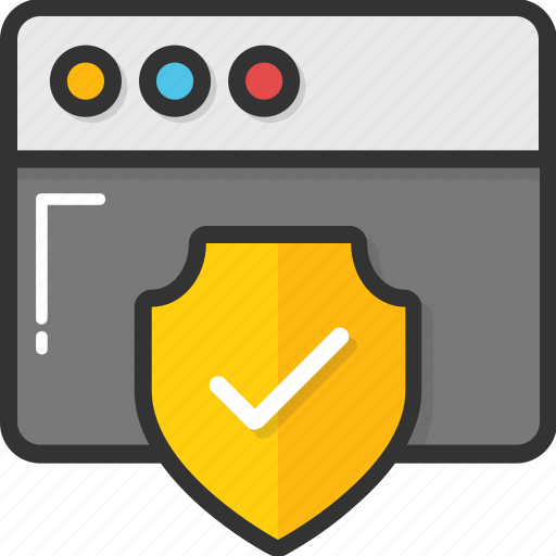 Data privacy, privacy log, protected site, secure website, web security icon - Download on Iconfinder