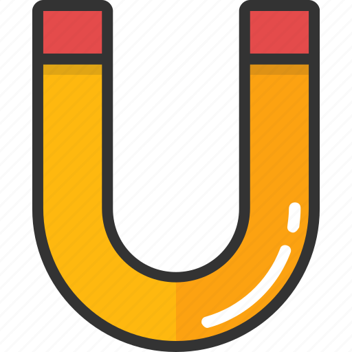 Attraction, horseshoe magnet, magnet, magnetism, u-shaped icon - Download on Iconfinder
